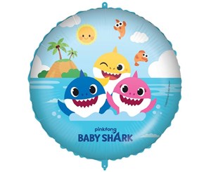 Bild von Balon foliowy 45cm Baby Shark