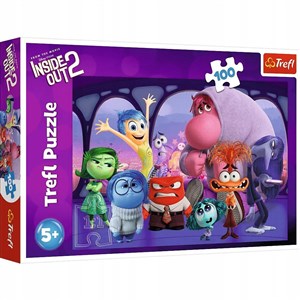 Obrazek Puzzle 100 W głowie się nie mieści Disney Inside Out 2 16477