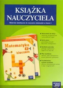 Obrazek Matematyka z kluczem 4 Książka nauczyciela Materiały dydaktyczne do nauczania matematyki. Szkoła podstawowa