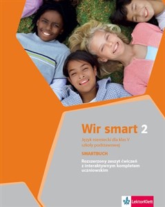 Obrazek Wir smart 2 Język niemiecki dla klasy 5 Zeszyt ćwiczeń rozszerzony + CD Szkoła podstawowa