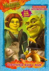 Bild von Shrek Forever Stworzenia duże i małe Naklejanki Kolorowanki. Ponad 30 naklejek!