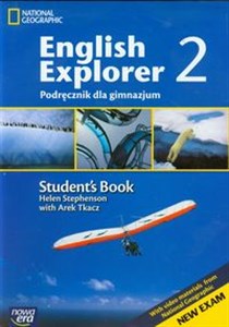 Obrazek English Explorer 2 podręcznik z płytą CD Gimnazjum