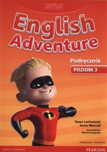 Obrazek New English Adventure 3 Podręcznik wieloletni + CD Szkoła podstawowa