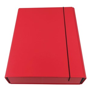 Bild von Teczka box z gumką czerwona