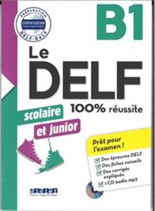 Obrazek DELF 100% reussite B1 scolaire et junior +CD