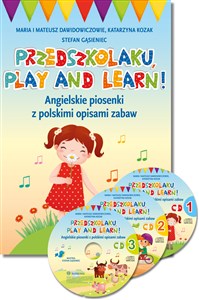Bild von Przedszkolaku, play and learn!. Angielskie piosenki z polskimi opisami zabaw