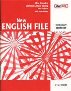 Obrazek New English File Elementary Workbook Szkoły ponadgimnazjalne