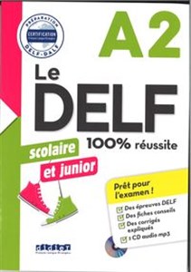 Obrazek DELF 100% reussite A2 scolaire et junior + CD