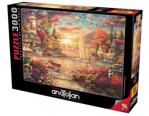 Obrazek Puzzle 3000 Zachód słońca