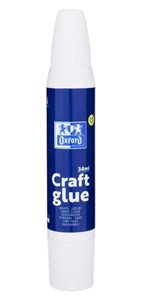 Obrazek Klej uniwersalny biały 34ml (12szt)