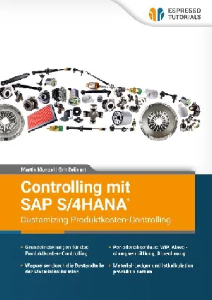 Obrazek DRÜNERT, G: CONTROLLING MIT SAP S/4HANA® - CUSTOMIZING