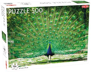 Bild von Puzzle Piękny Paw Peacock 500
