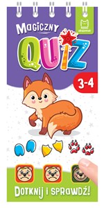 Obrazek Magiczny quiz z liskiem Dotknij i sprawdź