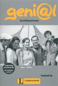 Obrazek Genial B1 Ćwiczenia z płytą CD Język niemiecki dla młodzieży