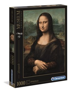 Bild von Puzzle 1000 Museum Collection Louvre Mona Lisa