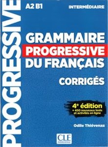 Bild von Grammaire progressive niveau interme.A2 B1 4ed klucz