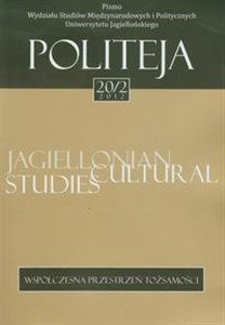 Obrazek Politeja 20/2 (2/2/2012) Współczesna przestrzeń tożsamości