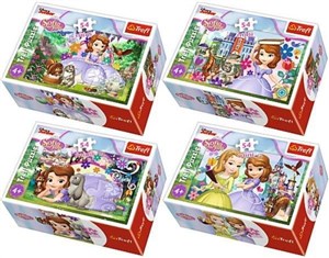 Obrazek Puzzle 54 mini Magiczny świat Księżniczki mixTREFL