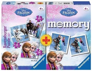 Bild von Puzzle + Memory Frozen