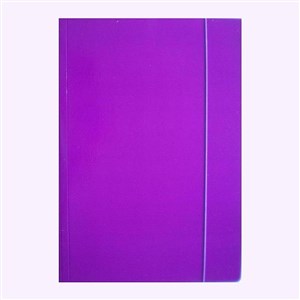 Bild von Teczka A4 z gumką błyszcząca fioletowa