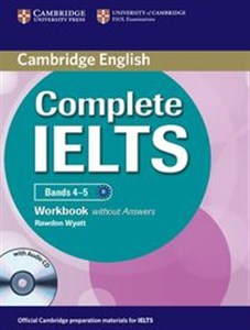 Bild von Complete IELTS Bands 4-5 Workbook without Answers + CD
