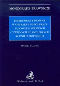 Bild von Instrumenty prawne w obszarze współpracy sądowej w sprawach cywilnych i handlowych w Unii Europejskiej