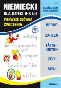 Bild von Niemiecki dla dzieci 6-8 lat Nr 10 Pierwsze słówka. Ćwiczenia