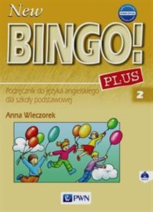 Obrazek New Bingo! Plus 2 Nowa edycja Podręcznik + 2CD Szkoła podstawowa
