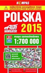 Obrazek Polska Mapa samochodowa 1:700 000