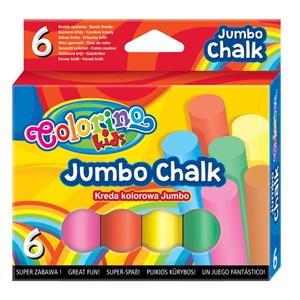 Bild von Colorino kids Kreda kolorowa Jumbo w pudełku 6 kolorów