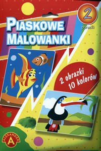 Obrazek Piaskowa Malowanka Rybka Tukan