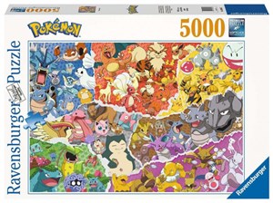 Bild von Puzzle 2D 5000 Pokemon 16845
