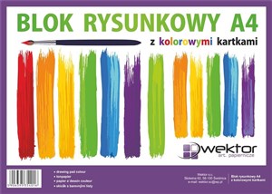 Bild von Blok rysunkowy A4/16K kolorowy (10szt)