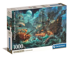 Bild von Puzzle 1000 compact compact pirates battle
