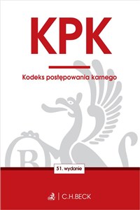 Bild von KPK. Kodeks postępowania karnego