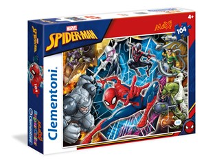 Bild von Puzzle Supercolor 104 Maxi Spider-Man