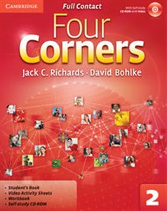 Obrazek Four Corners Level 2 Full Contact with Self-study CD-ROM
