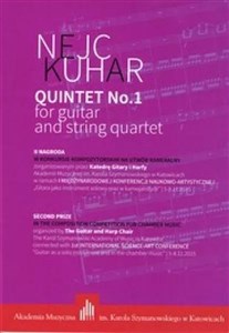 Bild von Quintet No. 1 for guitar and string quartet