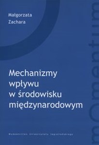 Bild von Mechanizmy wpływu w środowisku międzynarodowym