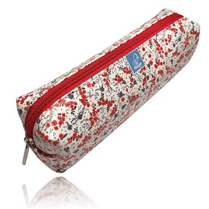 Bild von Piórnik prostokąt Kwiatki czerwone