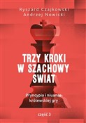 Książka : Trzy kroki... - Ryszard Czajkowski, Andrzej Nowicki