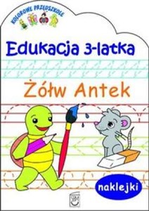 Obrazek Edukacja 3-latka Żółw Antek