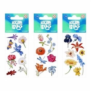 Bild von Naklejki Sticker BOO Kwiaty mix