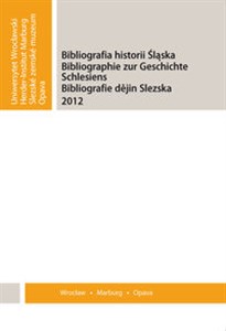 Bild von Bibliografia Historii Śląska 2012