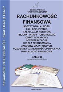 Bild von Rachunkowość Finansowa część II PADUREK