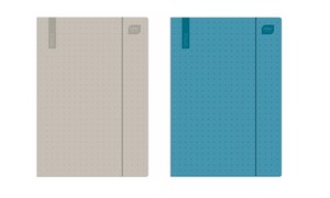 Obrazek Teczka z gumką A4+ Mat+UV Office (10szt)