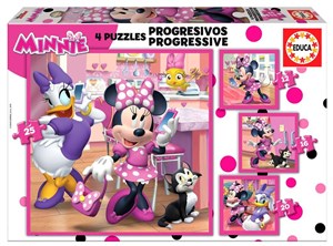 Bild von Puzzle 12+16+20+25 Myszka Minnie/Daisy G3