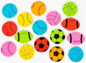 Bild von Naklejki piankowe 3cm - Piłka nożna (35szt)