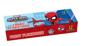Bild von Farby plakatowe 12 kolorów Spider Man