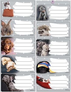 Bild von Naklejki na zeszyty The Sweet Pets